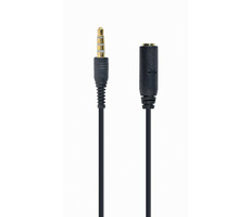 Gembird CCA-419 audio 3.5 mm jack adaptér  / 4 pin / 3.5 mm (L-R-MIC-GND) - 3.5 mm (L-R-GND-MIC) / 18 cm