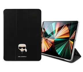 Karl Lagerfeld Head Saffiano Pouzdro pro Apple iPad Pro 11 černá