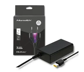 Qoltec 51556 Adaptér pro notebooky Lenovo 65W / 20V / 3.25A / Square tip
