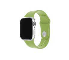 FIXED Silicone Strap Set silikonových řemínků pro Apple Watch 42 & 44 & 45 mm mentolová