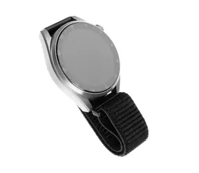 FIXED Nylon Strap Nylonový řemínek s šířkou 22mm pro smartwatch černá