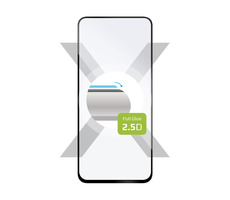 FIXED Full-Cover Ochranné tvrzené sklo pro Huawei Nova 8i černá / lepení přes celý displej 