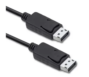 Qoltec 50372 DisplayPort v1.2 kabel samec - samec / 1.5 m / 5K
