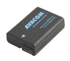AVACOM Náhradní baterie Nikon EN-EL14 &  EN-EL14a & EN-EL14e / Li-Ion / 7.4V / 1300mAh / 9.6Wh