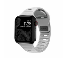 Nomad Sport Strap (S-M) řemínek pro Apple Watch 41 & 40 & 38 mm šedá