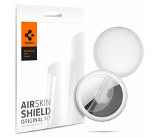 Spigen AirSkin Shield HD ochranná fólie pro Apple AirTag 4ks čirá