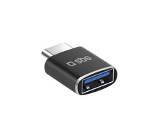 SBS Adaptér USB samica - USB-C samec černá