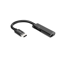 SBS Adaptér USB-C na Jack 3.5 mm female černá / 15 cm