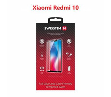 SWISSTEN FULL GLUE COLOR FRAME CASE FRIENDLY sklo pro XIAOMI REDMI 10 LTE černá