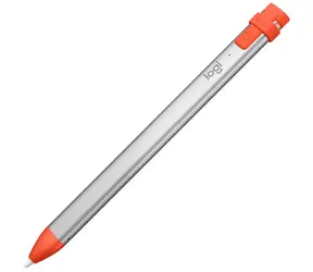 Logitech Crayon oranžovo-stříbrná