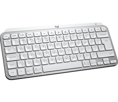 Logitech MX Keys Mini DE šedá / bezdrátová klávesnice / DE layout / Bluetooth / LED podsvícení