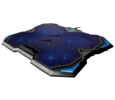 Tracer TRASTA46098 cooling pad 17" černá / chladicí podložka / 2xUSB 2.0 / 4x ventilátor / nastavitelný úhel