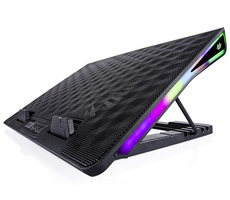 Tracer TRASTA46405 cooling pad 17.3" černá / chladicí podložka / 2xUSB 2.0 / 1x ventilátor / nastavitelný úhel