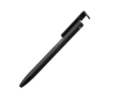 FIXED Pen Propiska 3v1 se stylusem a stojánkem černá / antibakteriální povrch / hliníkové tělo