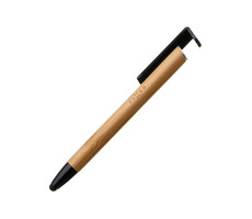 FIXED Pen Propiska 3v1 se stylusem a stojánkem / antibakteriální povrch / bambusové tělo