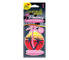 California Scents Palms Shasta Strawberries / Vůně do auta / Jahoda