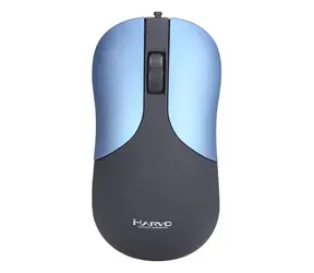 Marvo DMS002BL modrá / optická myš / 1200 DPI / 1.4m