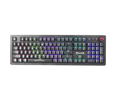 Marvo KG901 (CZ) černá / mechanická klávesnice / USB / RGB / CZ&SK layout / Jixian Blue / 87 kláves / 1.6m