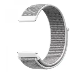 Aligator Nylonový řemínek 22mm bílý