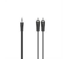 Hama Essential Line audio kabel Jack 3.5mm - 2x cinch 3 m