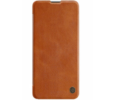 Nillkin Qin Book Pouzdro pro Xiaomi Redmi Note 11T 5G & Poco M4 Pro hnědá