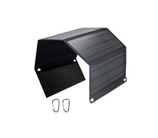 Viking VSP28W černá / Solární panel 28W / IPX5 / 3 výstupní porty