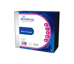 MediaRange CD-R 700MB 52x Slimcase 10ks 