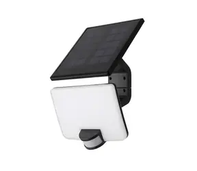 Solight WO785 LED solární osvětlení se senzorem 11W černá / 1200lm / Li-on 