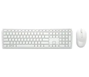 DELL KM5221W CZ bílá / Set bezdrátové klávesnice a myši / CZ / 2.4GHz