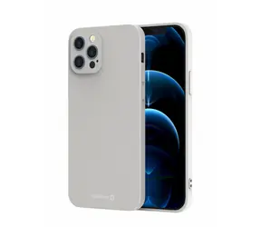 SWISSTEN SOFT JOY pouzdro pro Apple iPhone 13 Pro kamenně šedá