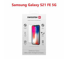 SWISSTEN Ochranné temperované sklo 2.5D pro SAMSUNG GALAXY S21 FE 5G