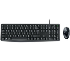 Genius KM-170 černá / Drátový set / USB / CZ+SK layout