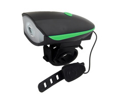 Esperanza EOT023 Alfard / Přední světlo na kolo se zvonkem / LED 100 lm / 3 režimy / 3x AAA