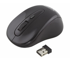 Esperanza EM104K MAVERICK černá / bezdrátová optická myš / 3D / 1200 DPI / 2.4GHz / 4 tlačítka