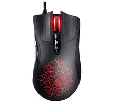 A4tech BLOODY A90A Blazing / herní myš / 6200DPI / V-Track / 160KB paměť / USB / CORE 3