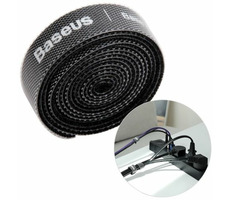 Baseus Rainbow Circle organizér kabelů černá / 3 m 