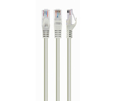 Gembird PP6U-0.5M bílá / patch kabel / cat6 / UTP / 0.5m