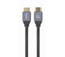 Gembird CCBP-HDMI-7.5M Premium kabel HDMI-M - HDMI-M 7.5m šedá/ stíněný / zlacené kontakty