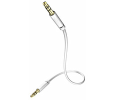 In-akustik Star Audio kabel bílá 0.5 m / 3.5mm jack - 3.5mm Jack