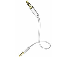 In-akustik Star Audio kabel bílá 3 m / 3.5mm jack - 3.5mm Jack