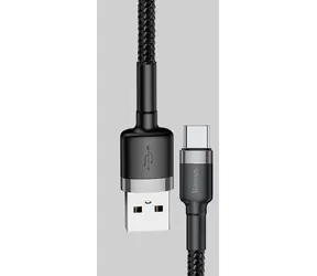 Baseus CAMKLF-AG1 kabel USB-A na microUSB černá / 0.5 m