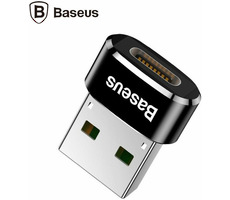 Baseus CAAOTG-01 Adaptér USB-A (M) na USB-C (F) černá