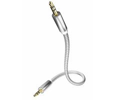 In-akustik Premium Audio kabel 1.5 m / 3.5mm jack (M) - 3.5mm Jack (M) 