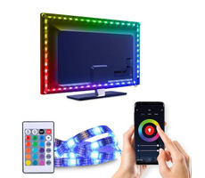 Solight WM58 LED světelný pás pro TV / 4 x 50 cm / USB