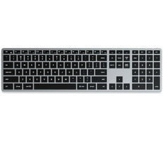 Satechi ST-BTSX3M šedá / bezdrátová klávesnice / podsvícení