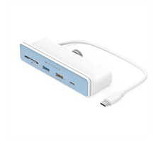 Hyper USB-C Univerzální 6v1 HUB pro iPad Pro a iPad Air / USB-C / HDMI / 2 x USB 3.0 / MicroSD / SD / podpora 4K 60 Hz