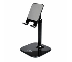 PORT CONNECT ergonomický stojan na smartphone černá / pro telefony do tloušťky 1.6 cm