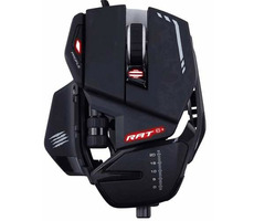 MadCatz R.A.T 6+ černá / Herní myš / Optická / 12000dpi / 11 tlačítek / USB / 1.8m / RGB