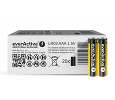 EverActive Industrial Alkaline baterie AAA (LR03) 40ks 