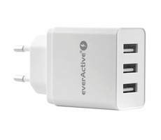 EverActive SC-300 / Nabíječka / 3xUSB / 5V / 2.4A